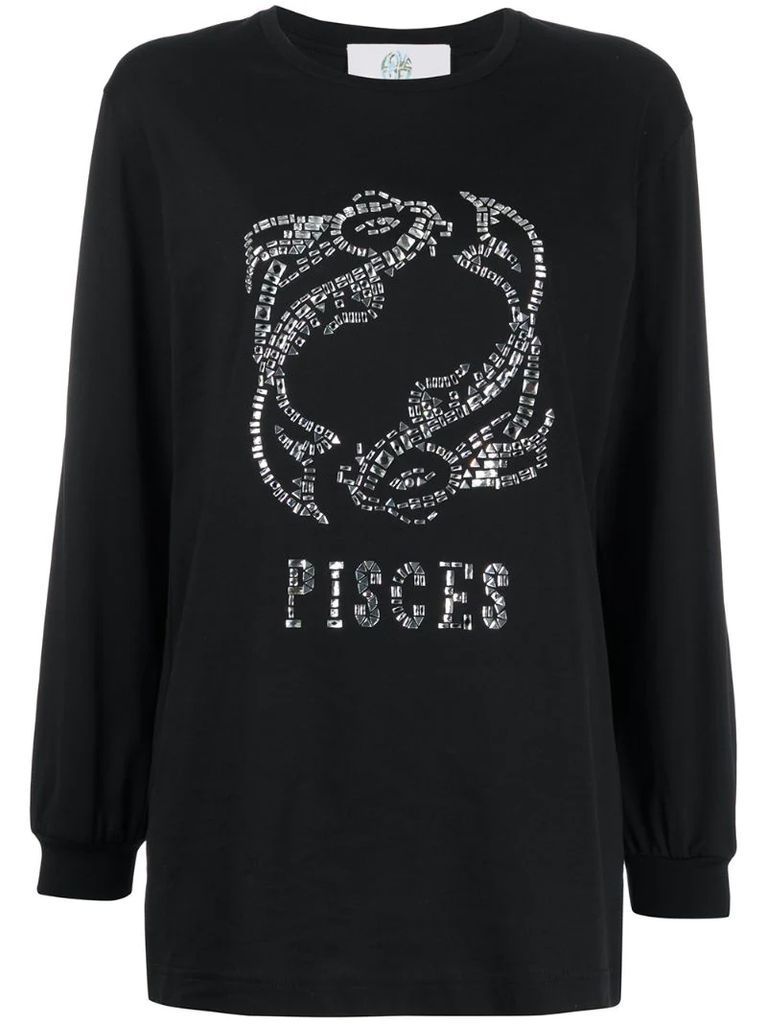 long-sleeve Pisces T-shirt