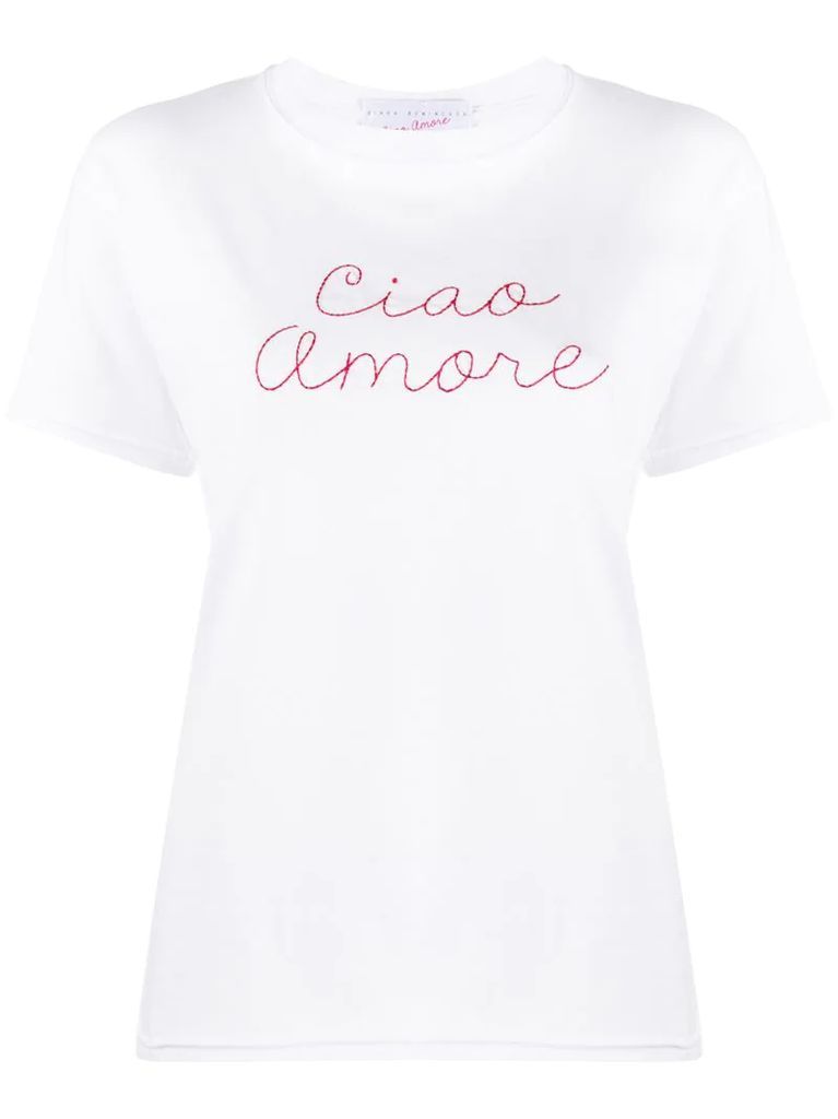 Ciao Amore embroidered T-Shirt