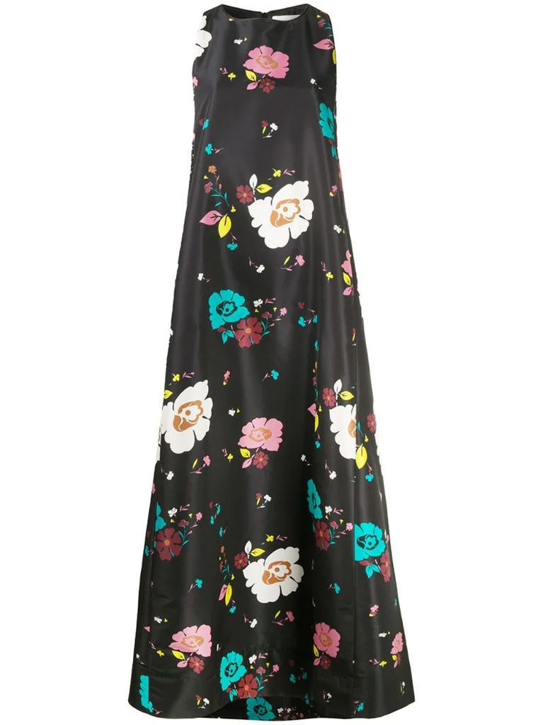 Juno floral-print dress