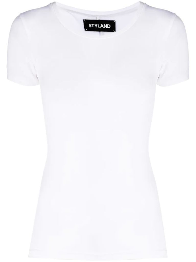 fitted roundneck T-shirt