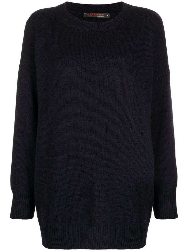 oversized cashmere jumper