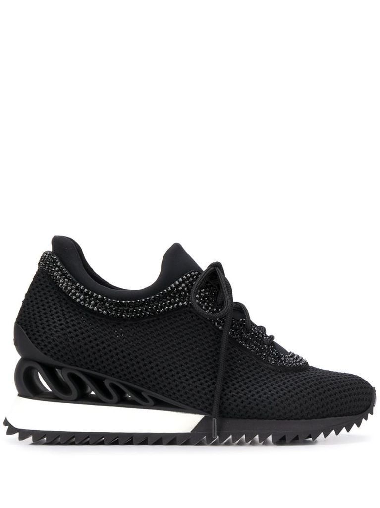 Reiko Wave elevated-sole sneakers
