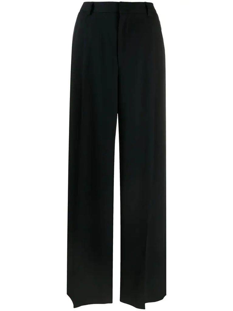 Stacey wide-leg trousers