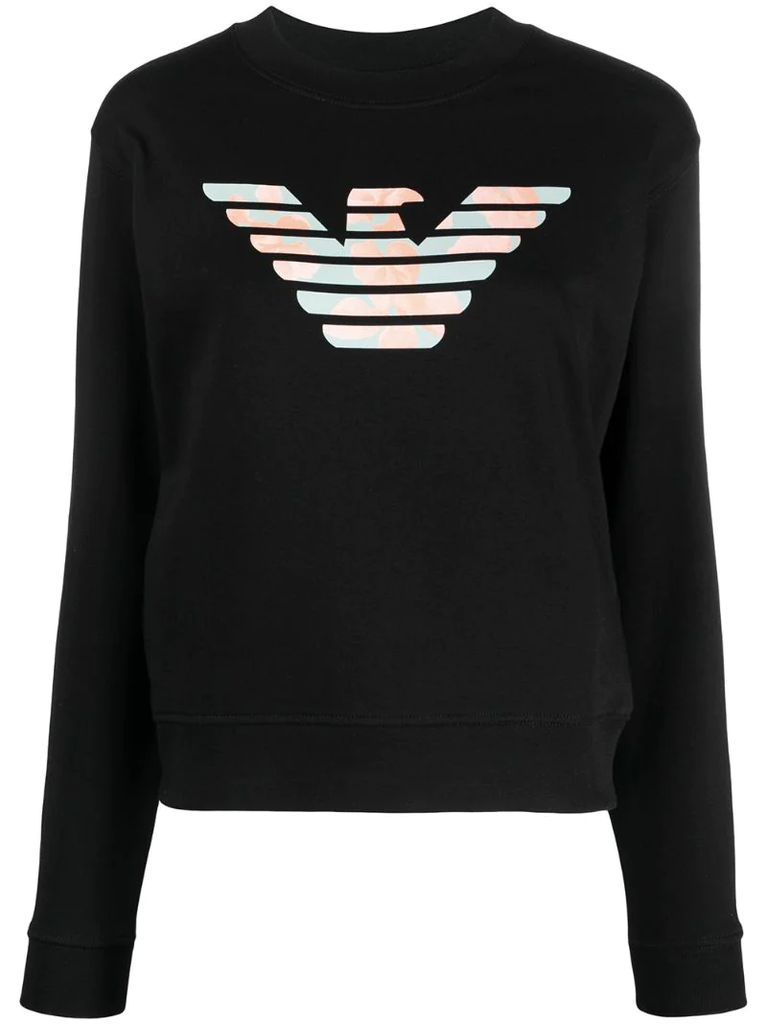 logo print jumper