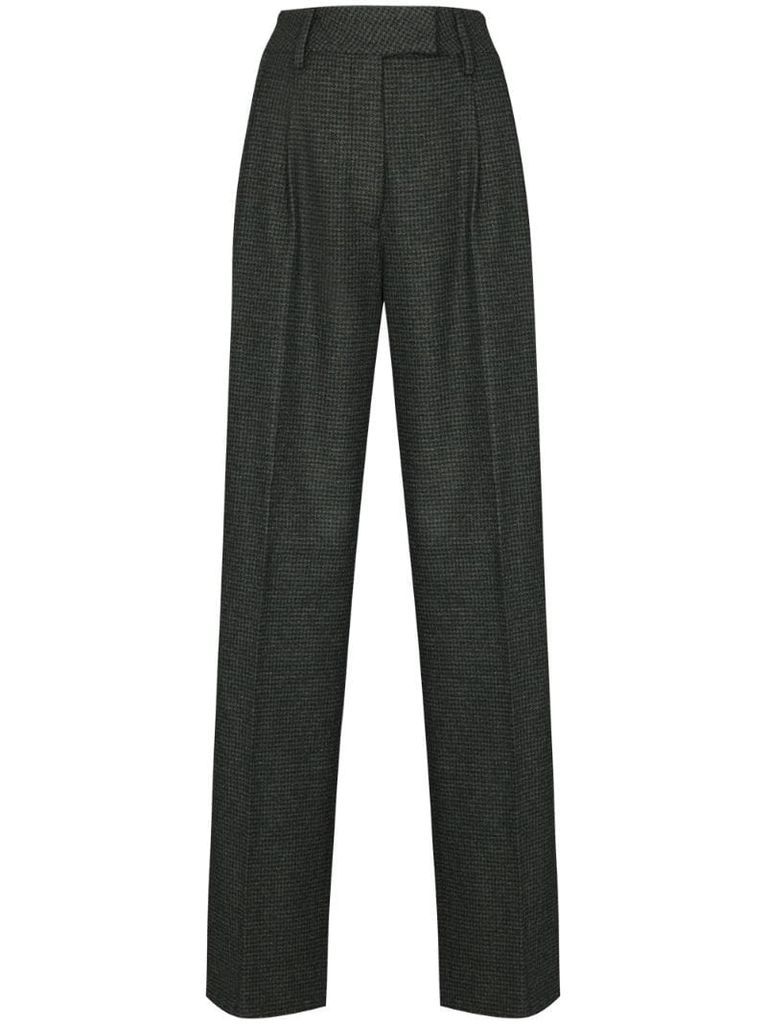 Camino pleated trousers