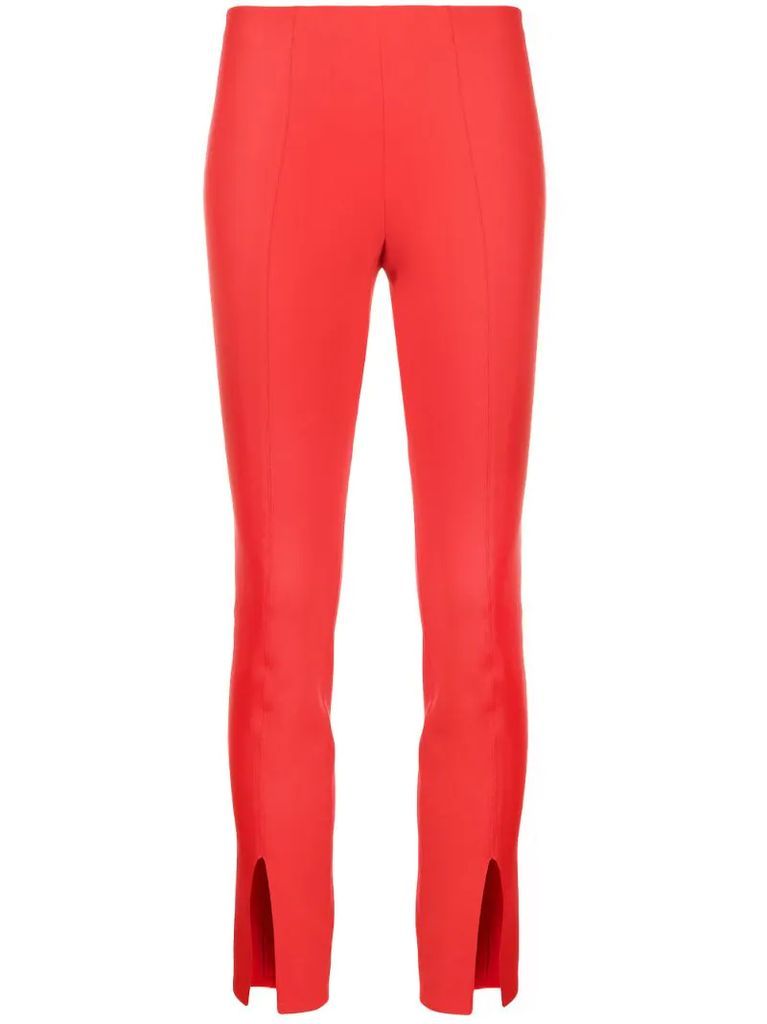 front slit trousers