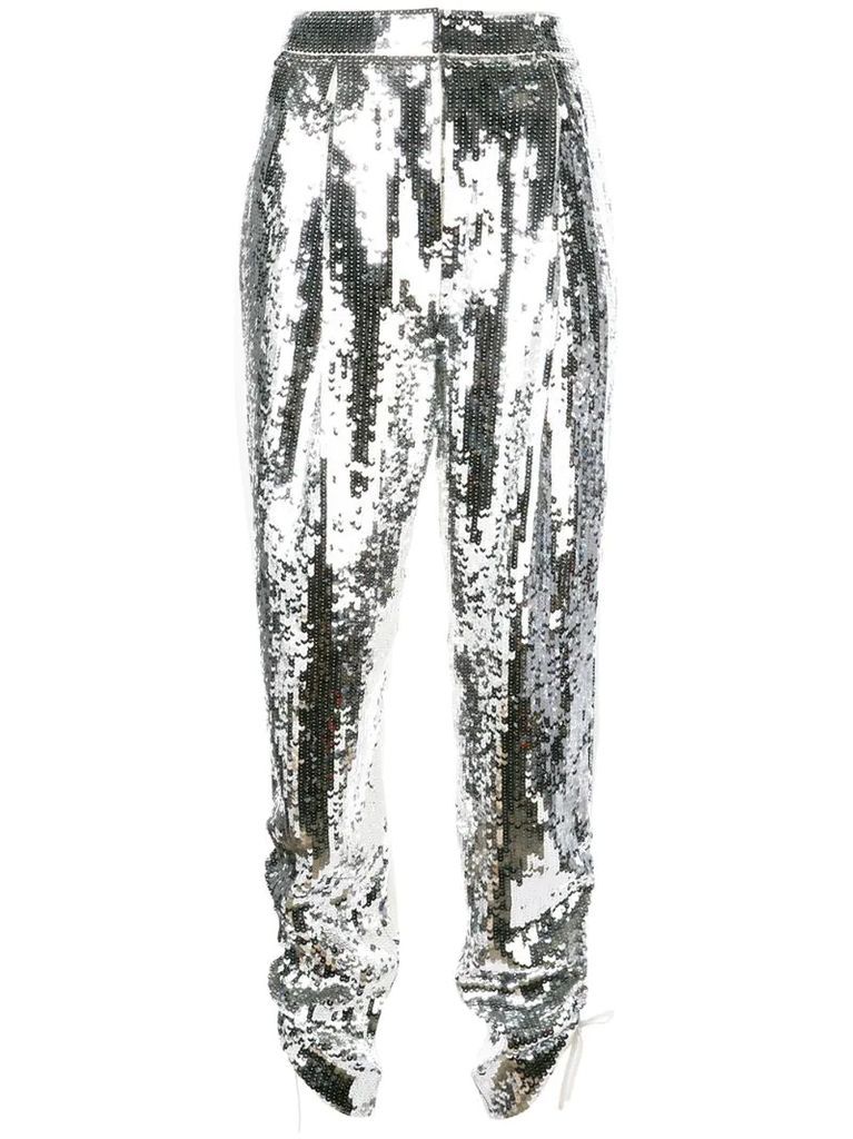 Avril sequinned trousers