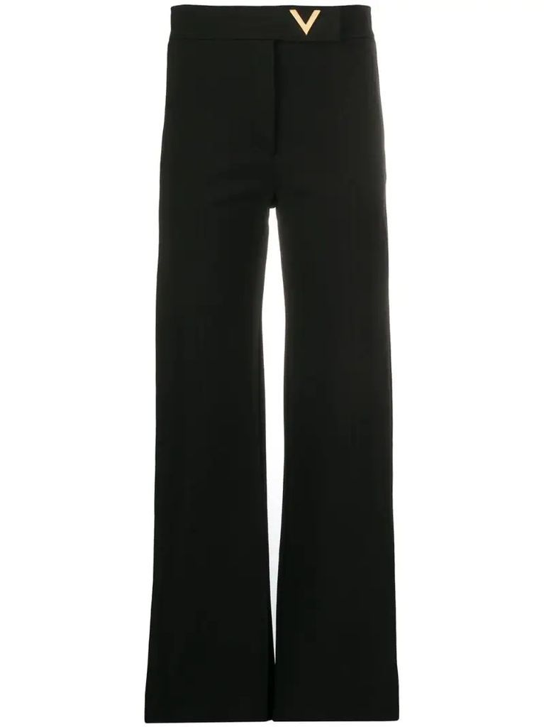 VGOLD crepe-jersey trousers