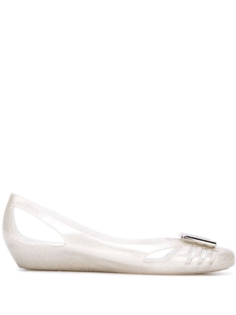 wedge ballerina shoes