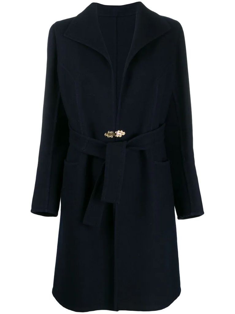 1960's Gibo clasp belted coat