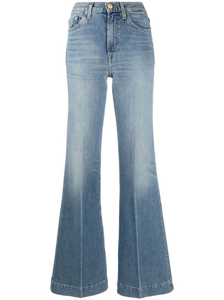 Modern Dojo high-waist flared jeans