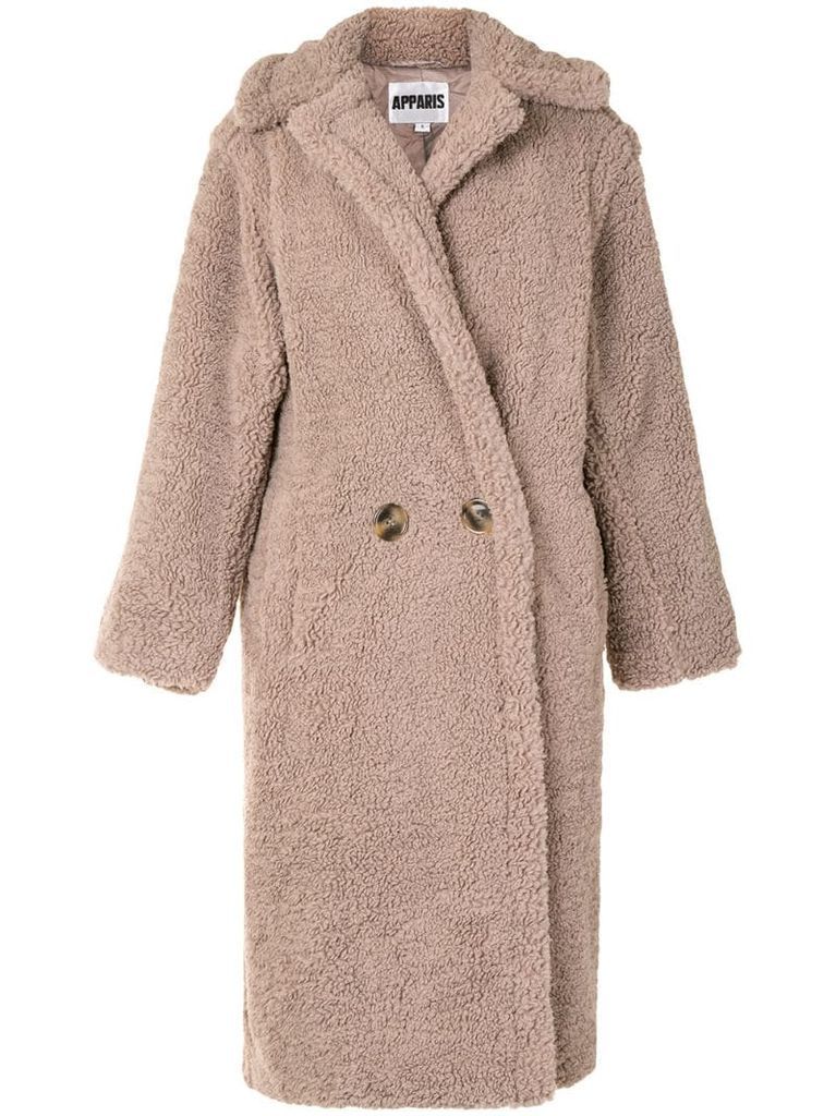 Daryna faux-shearling coat