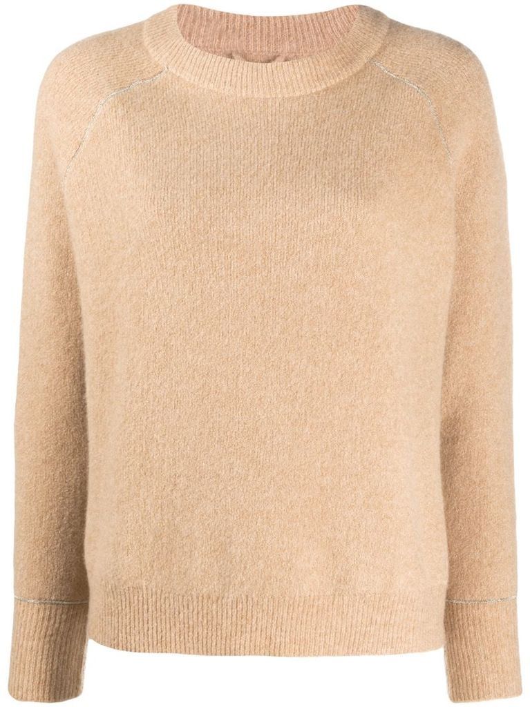 raglan-sleeved sweater