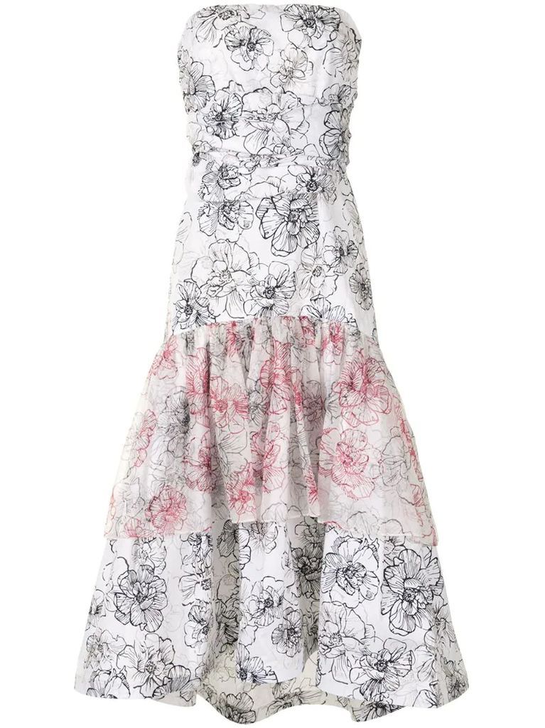 Allerona floral print dress