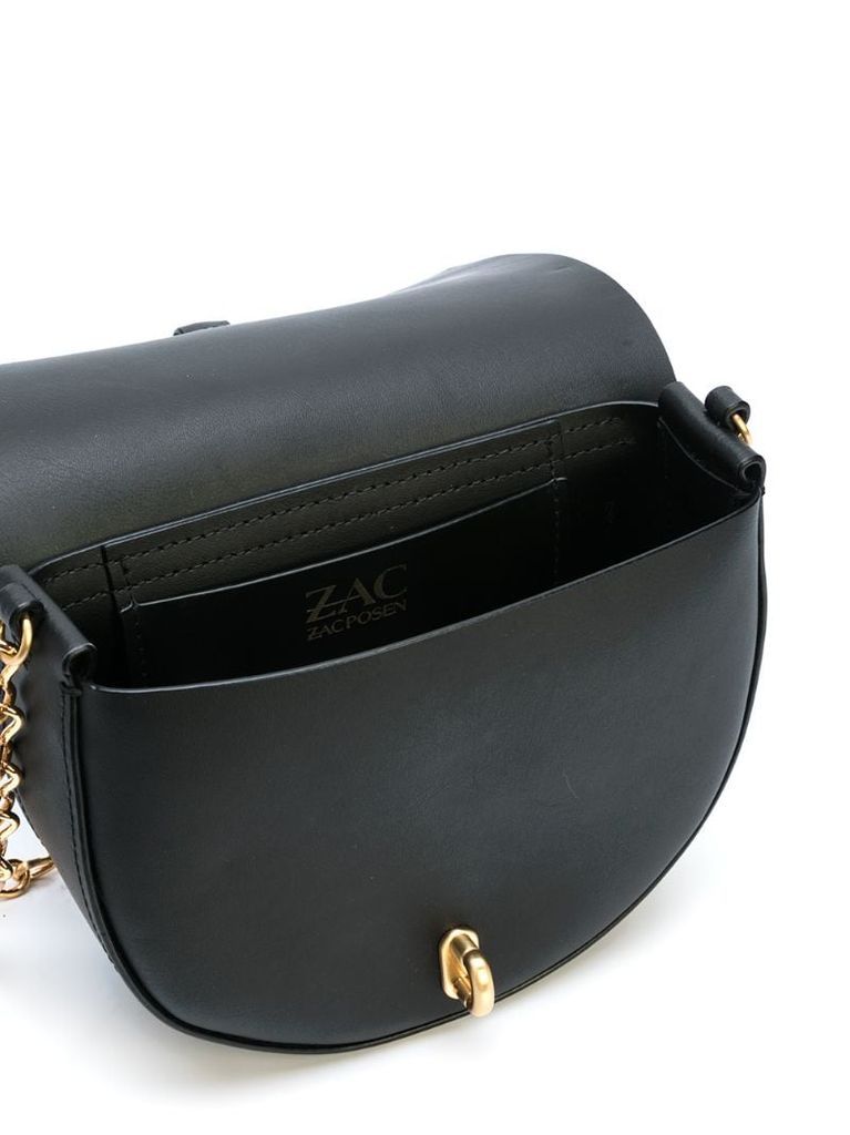 buckle-detail satchel