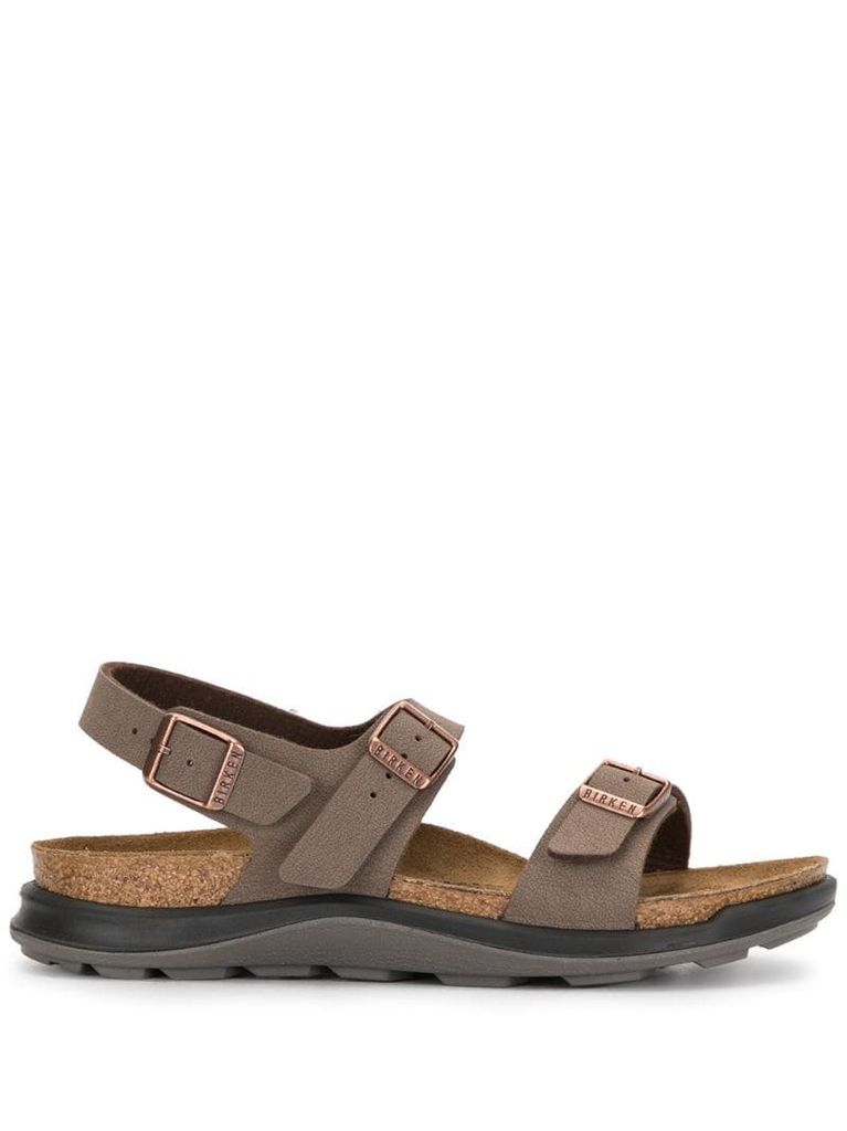 Sonora buckled flat sandals