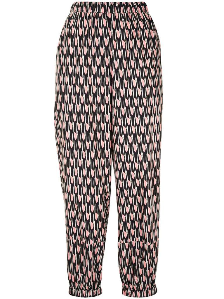 Paarl geometric printed trousers