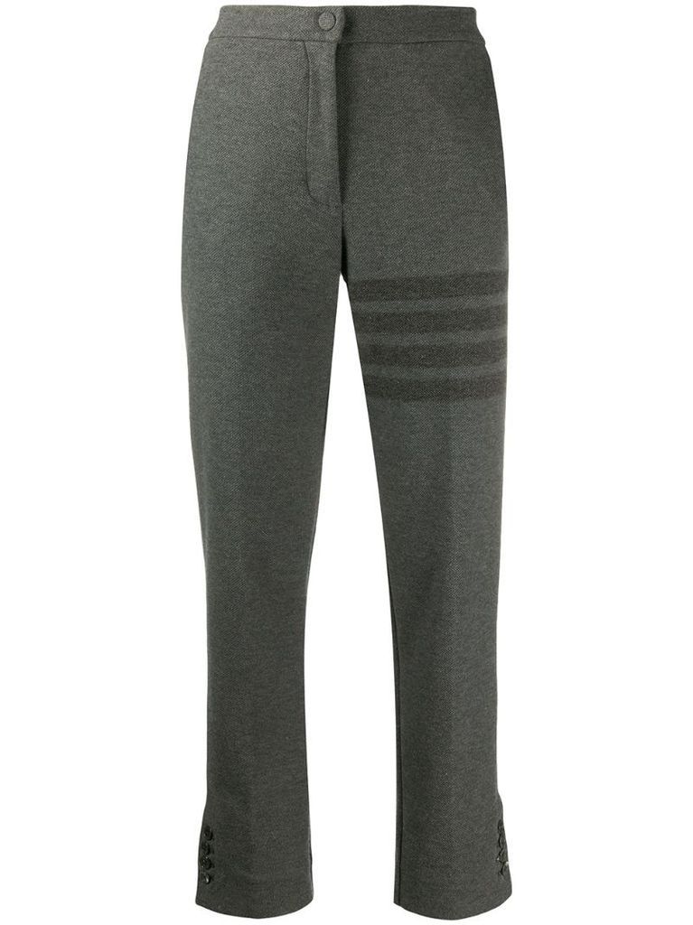 4 Button Vent Trouser w/ 4 Bar In Double Face Tech Will