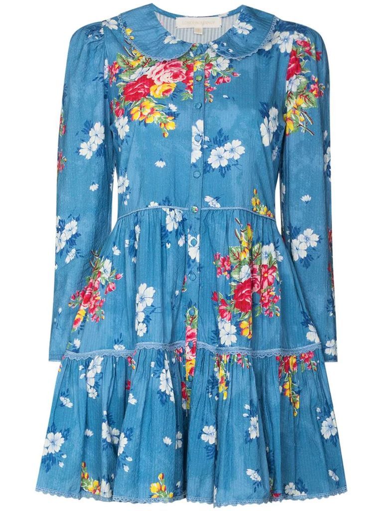Marzia floral-print mini dress