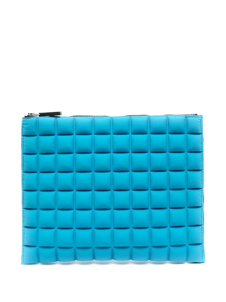 quilted clutch