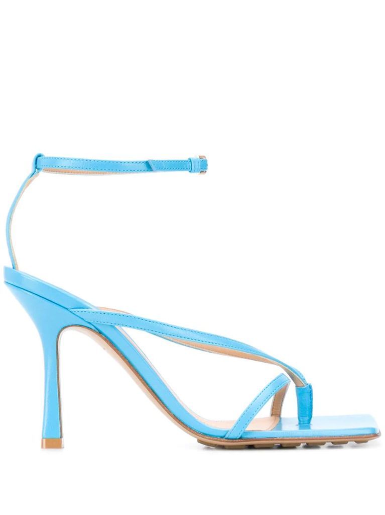 ankle-strap stretch sandals