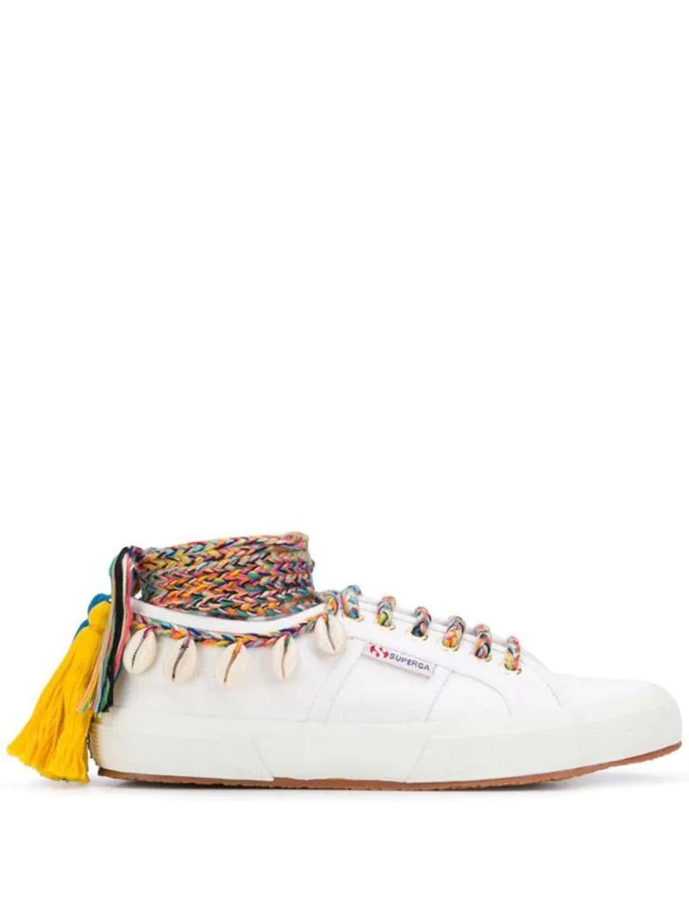 x Superga Cowrie Shell sneakers