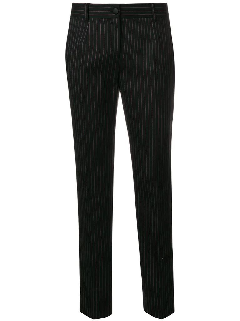 low waist tailored trousers
