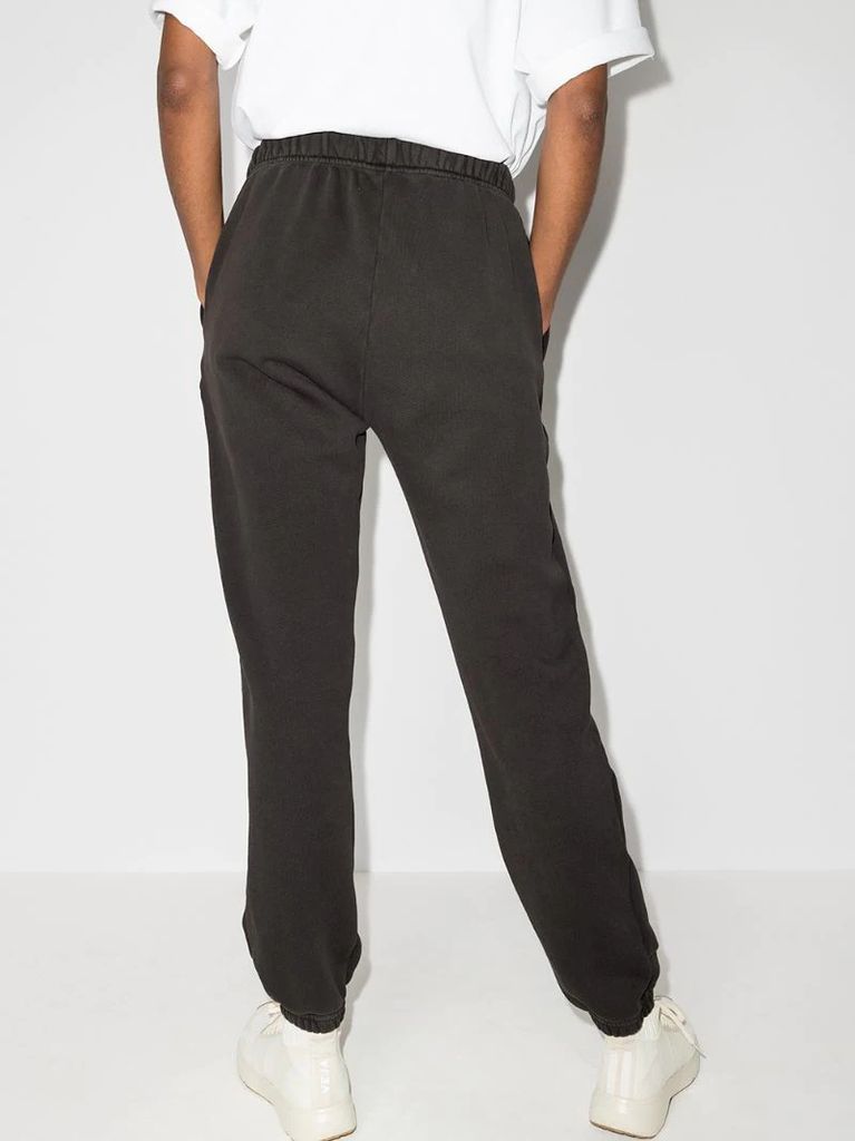 elasticated waistband tapered track pants
