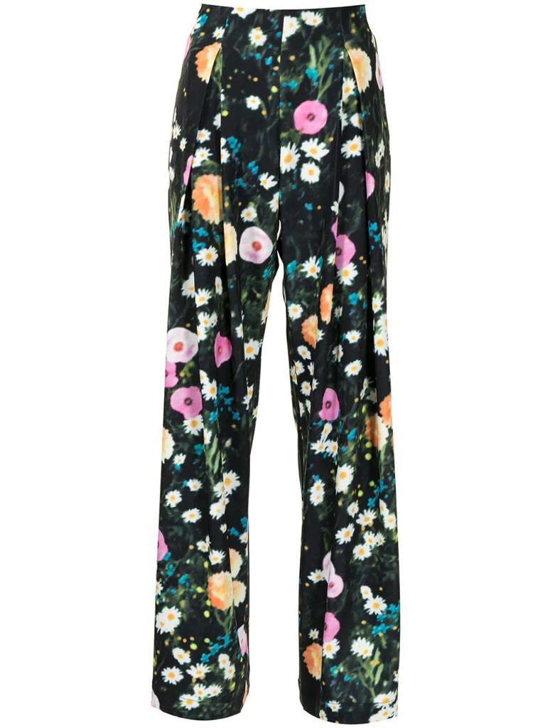 Lolle floral print trousers
