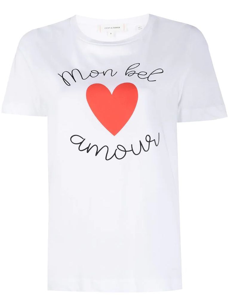 Mon Bel Amour print T-shirt