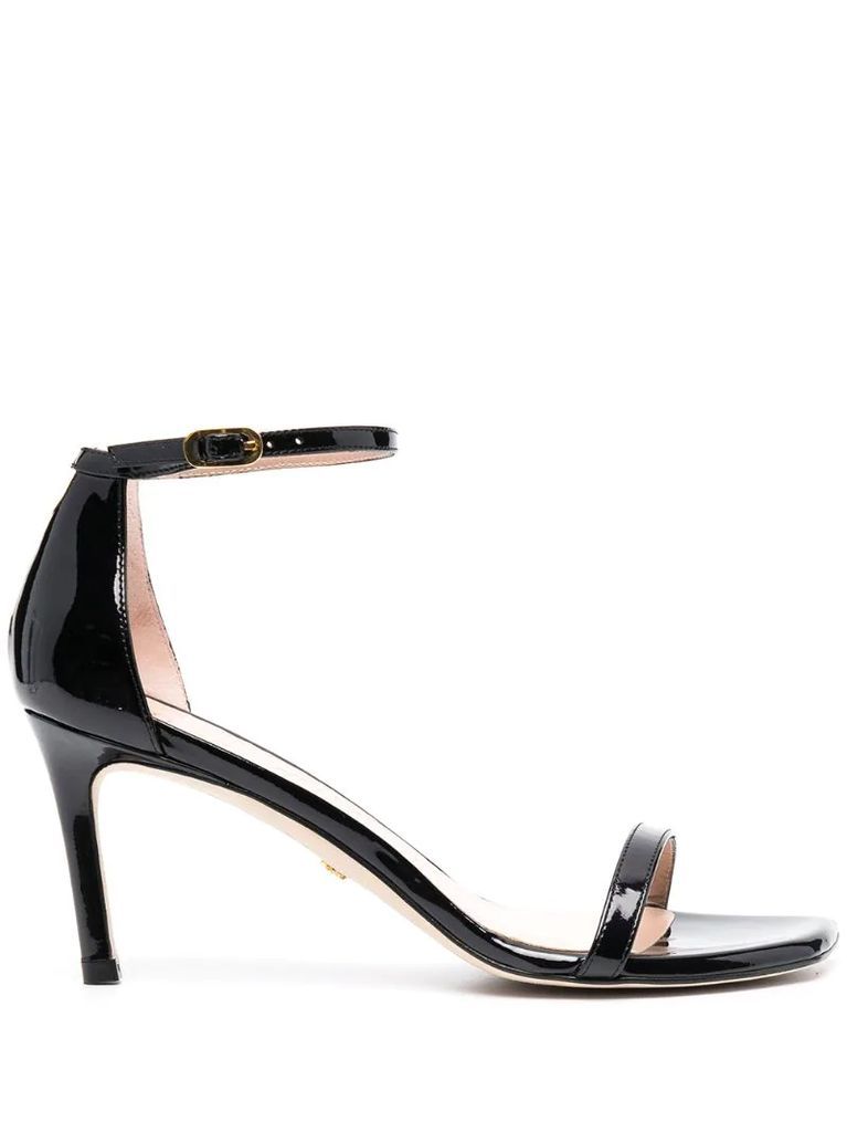 Amelina patent-leather sandals