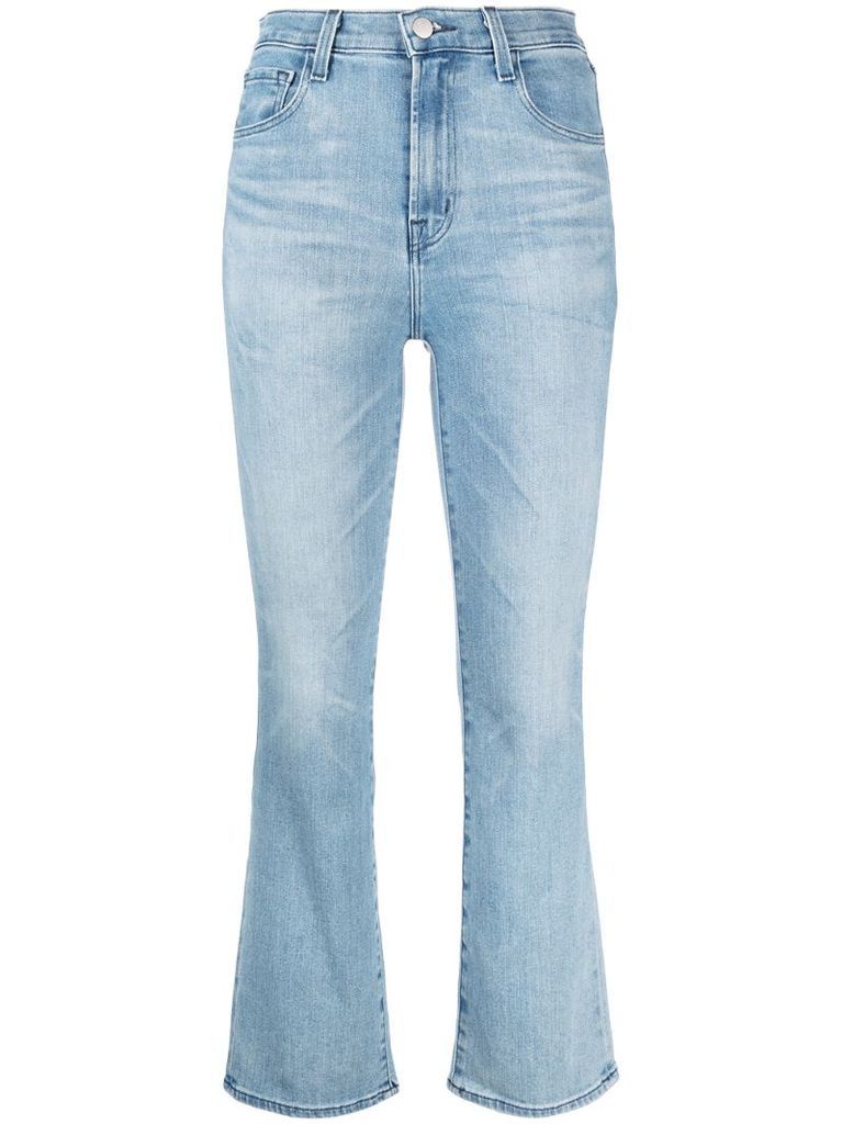 mid rise bootcut jeans