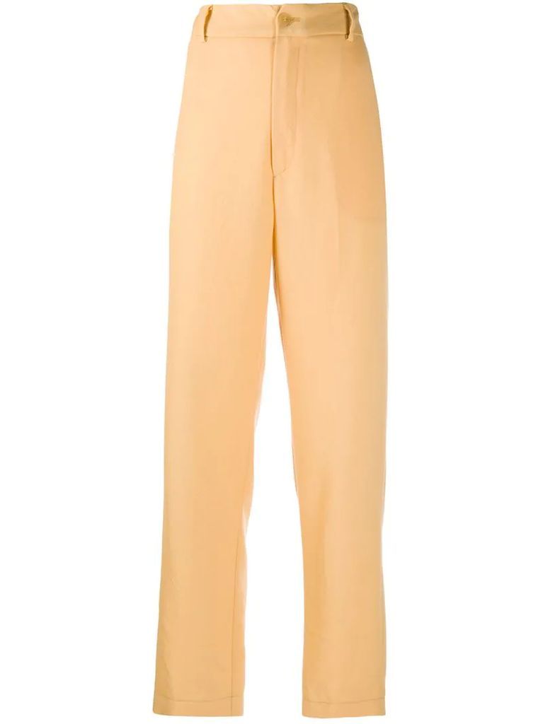 structured chino trousers