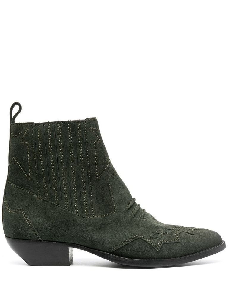 Tucson suede ankle boots
