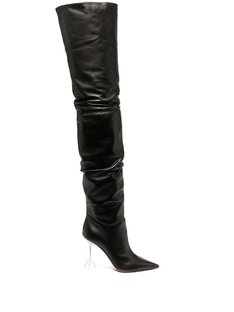 Olivia thigh-high boots