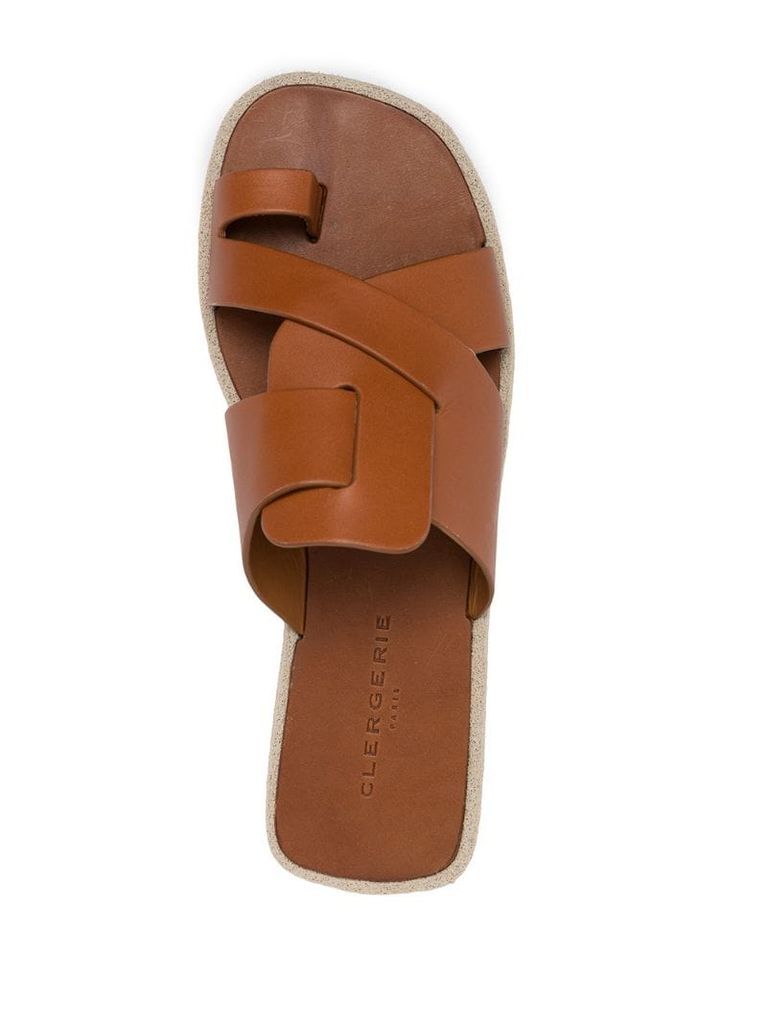 Gia leather sandals