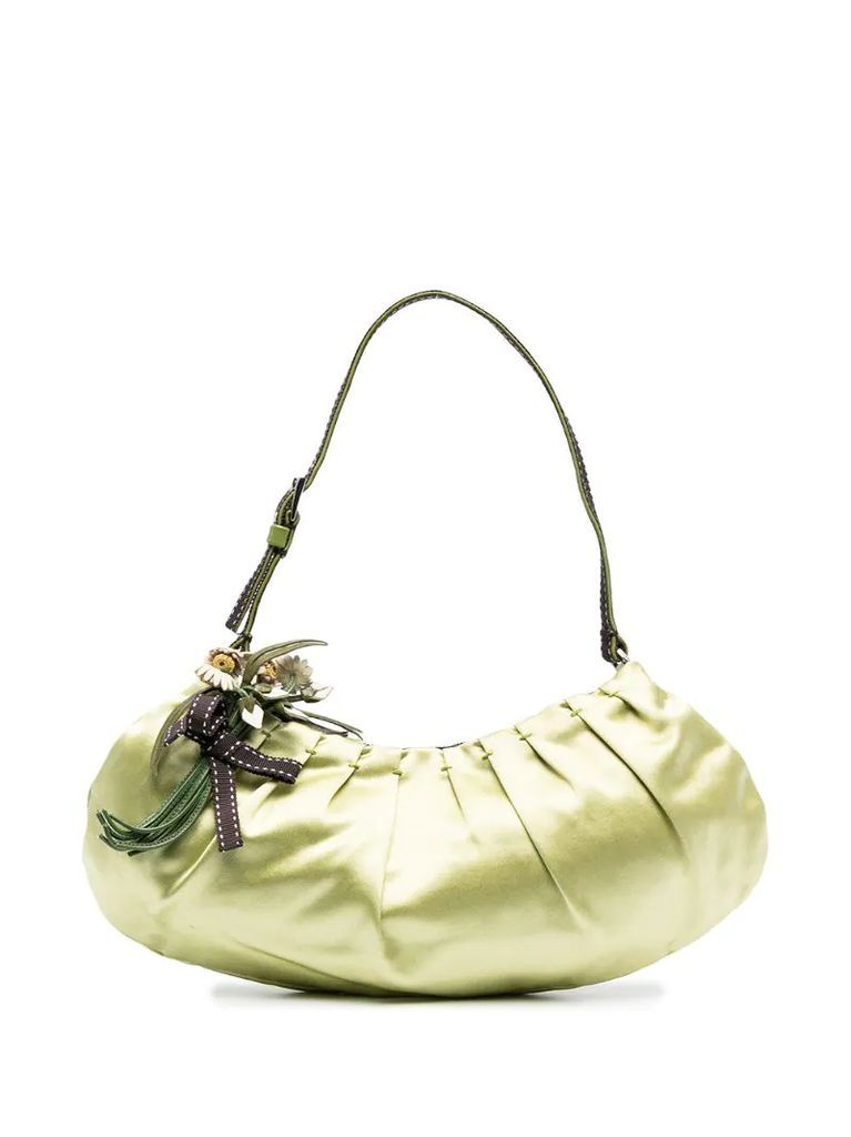 2000's floral-embroidered mini bag