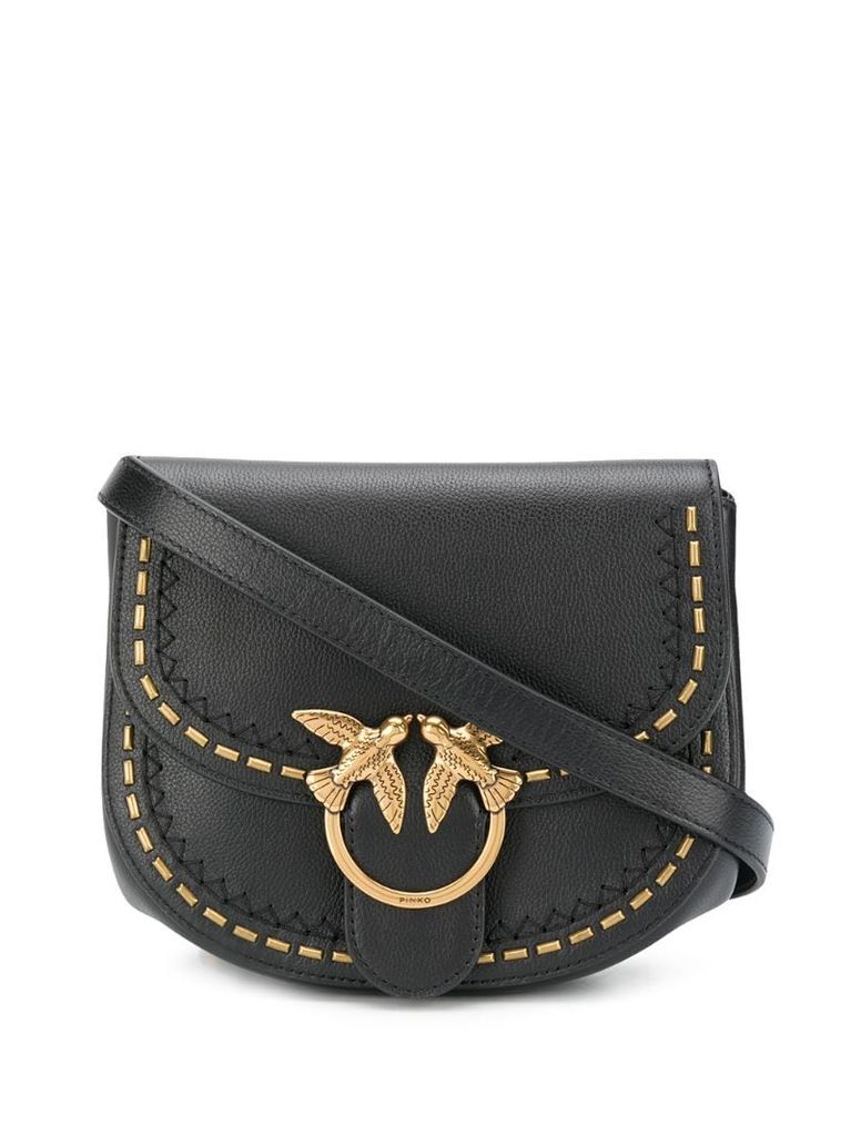 Love Birds-buckle crossbody bag