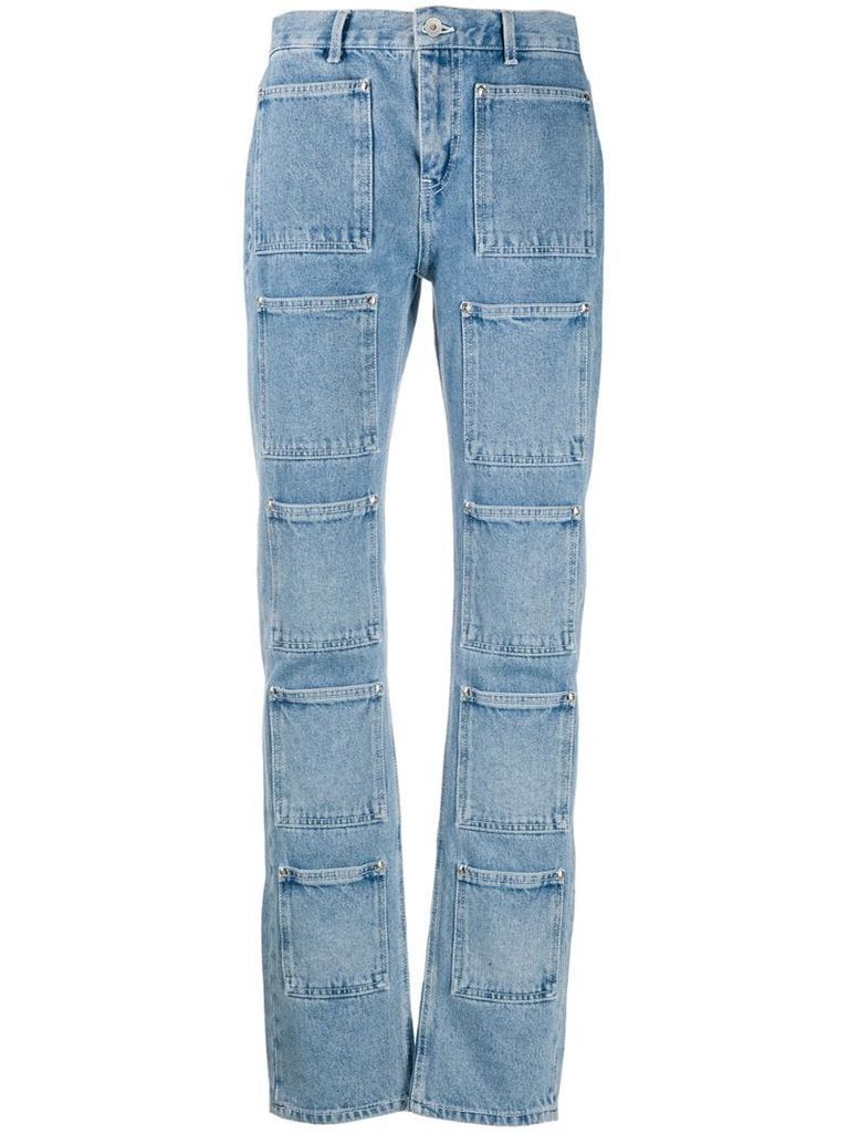 pocket detail jeans