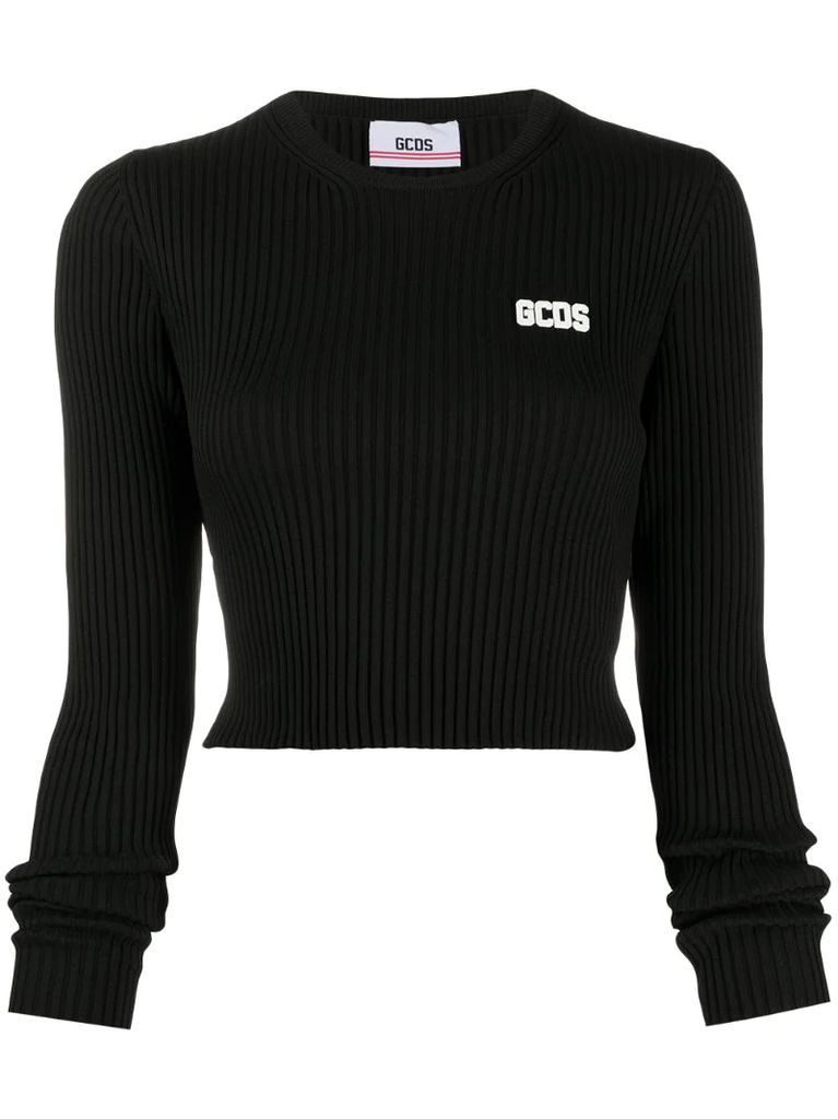 chest logo jumper