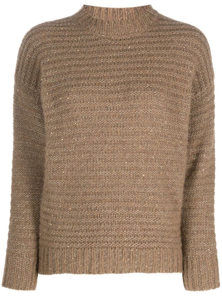 chunky knit jumper