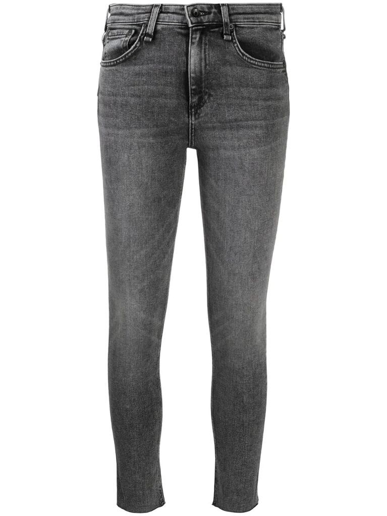 Cate mid-rise skinny jeans