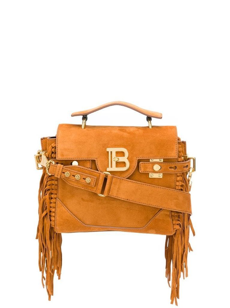 fringed two-way bag