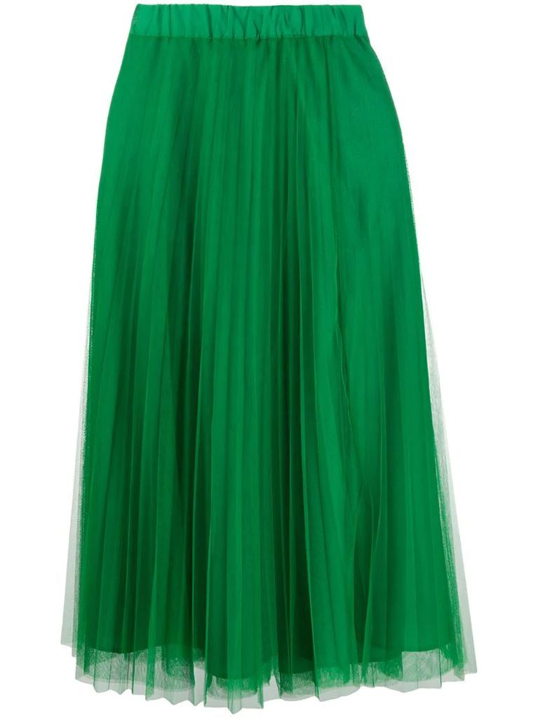 tulle a-line skirt