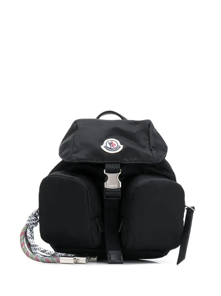 one-shoulder multi-pocket backpack