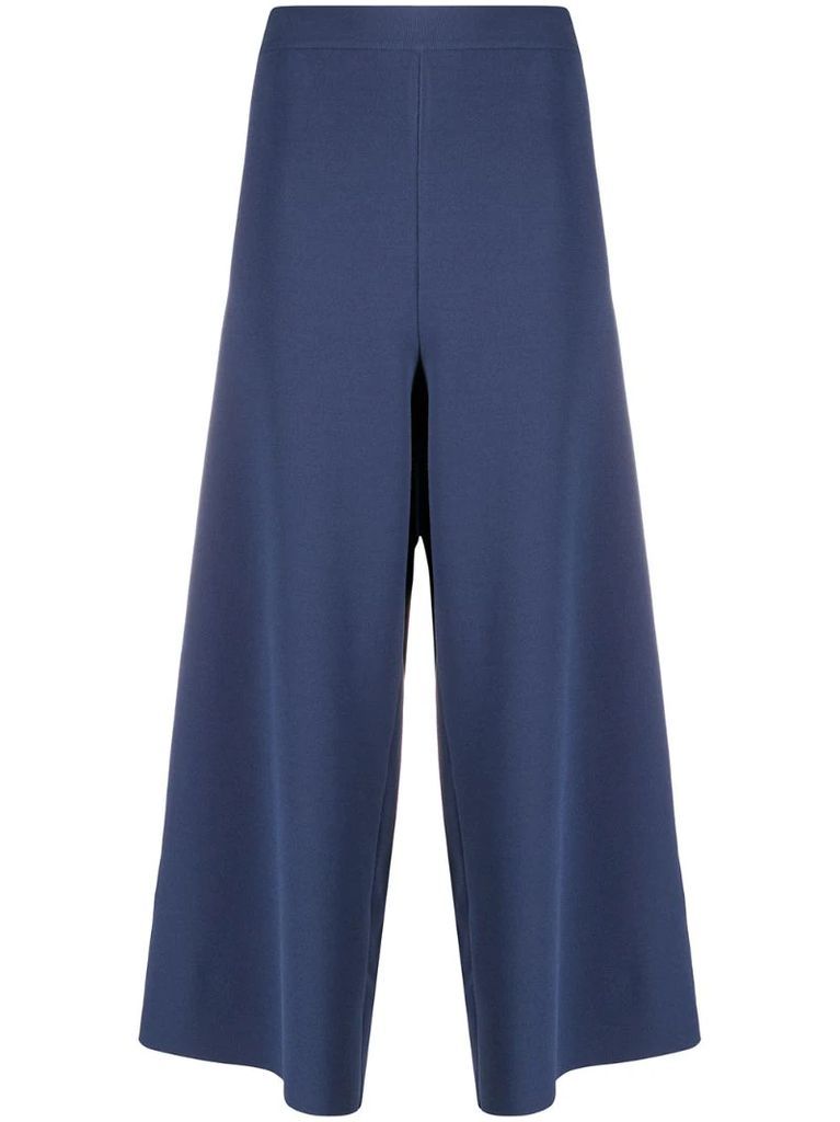 cut-out loose culottes