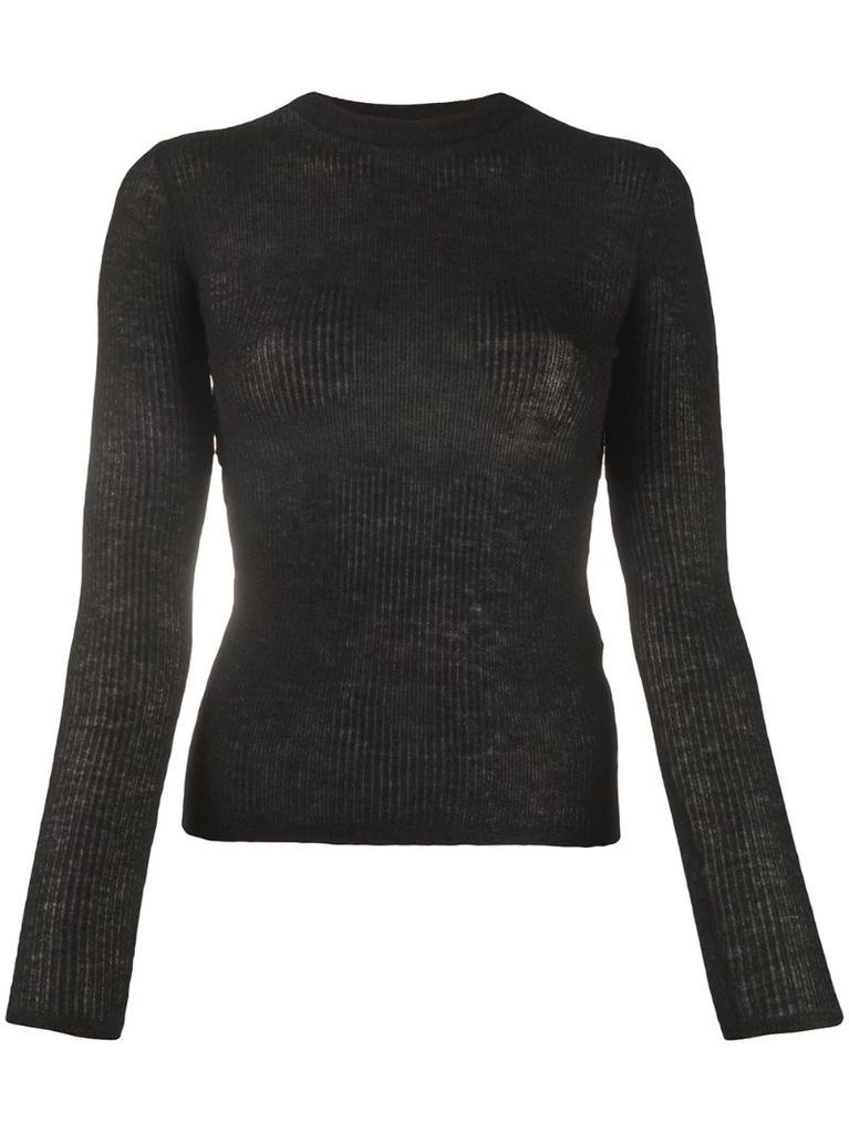 knitted wool top