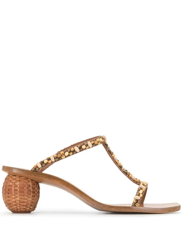 Clio Heel slip-on sandals