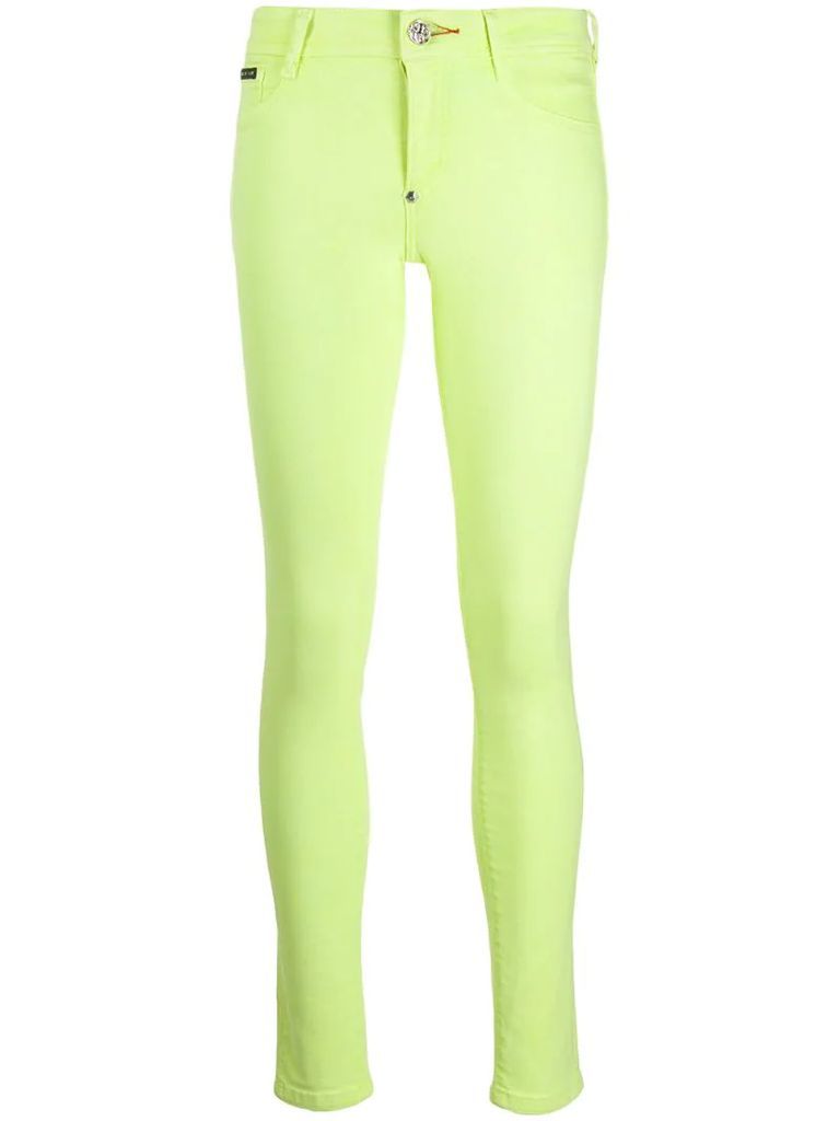 fluorescent yellow leggings