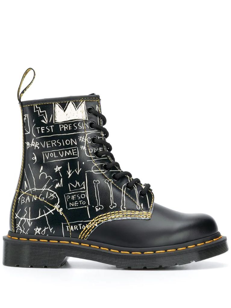 1460 Basquiat 35mm ankle boots